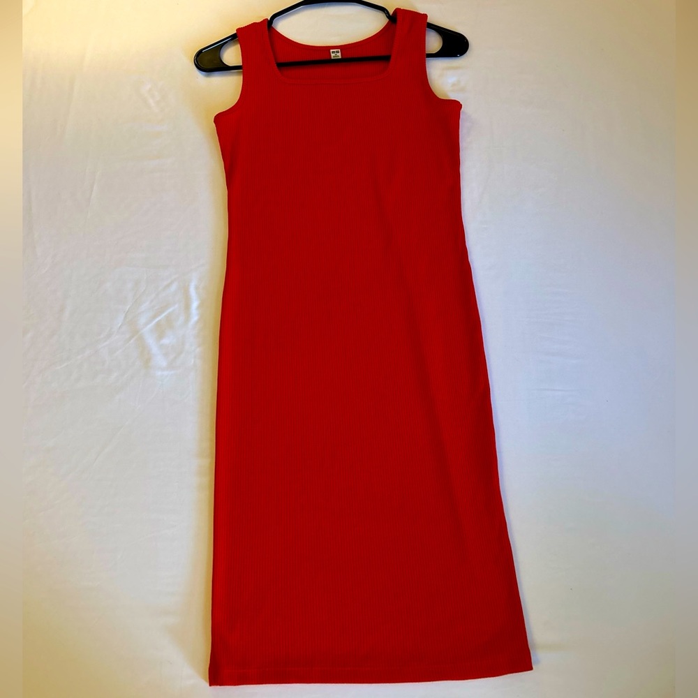 Uniqlo Ribbed T-Shirt Dress